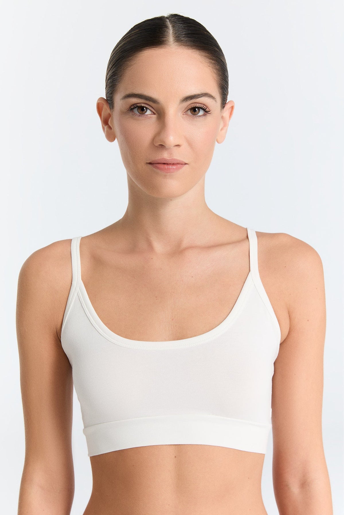 Women's Bustier, Natural White — Albero Natur