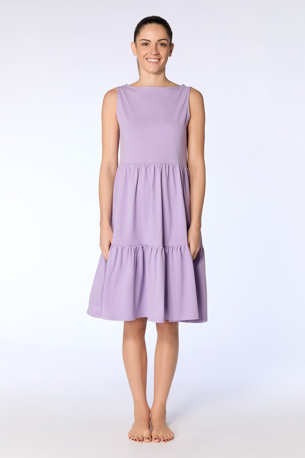 Ruffle Dress, Viola