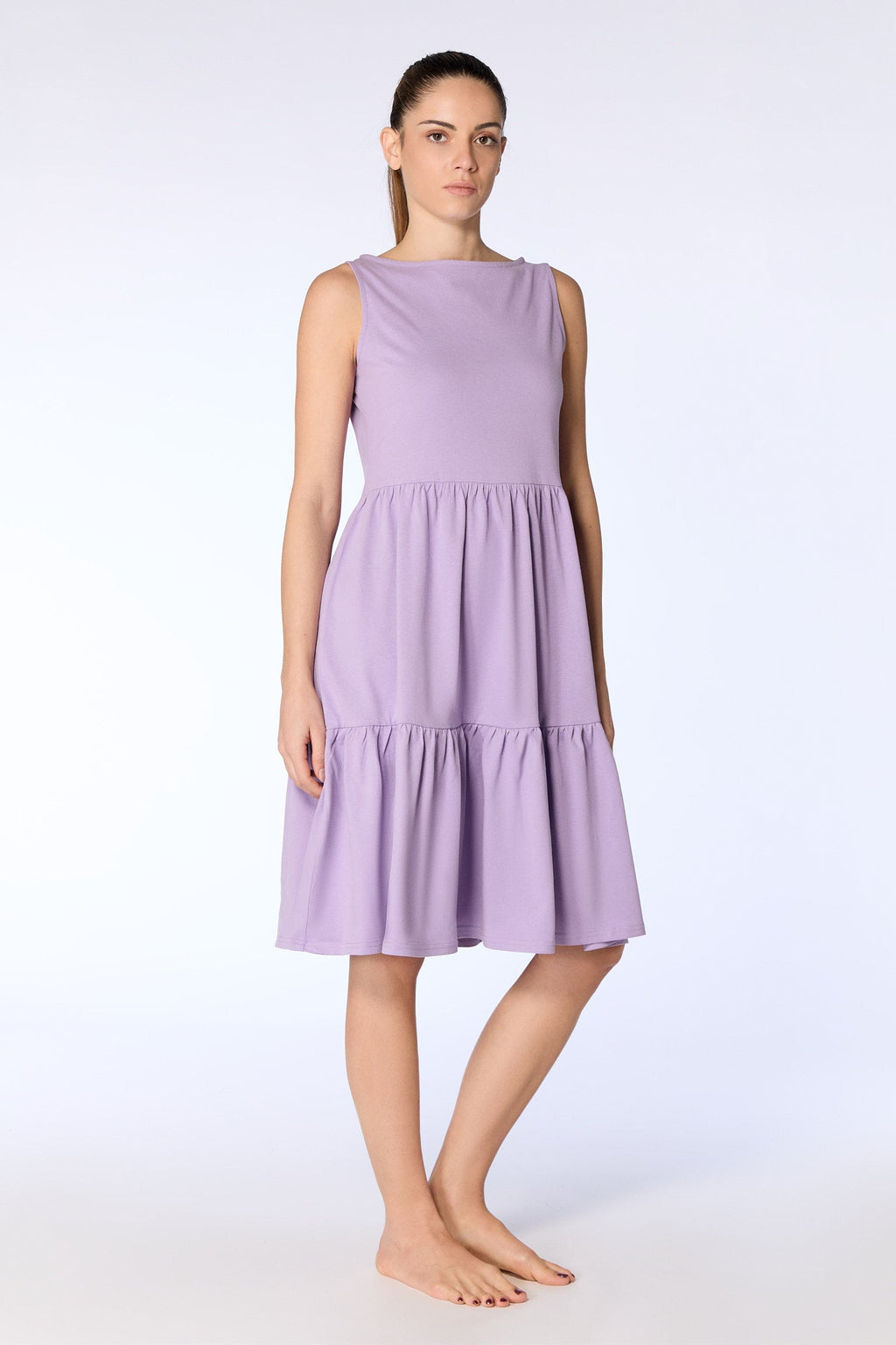 Ruffle Dress, Viola