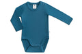 Baby Long Sleeve Bodysuit, Danube Blue