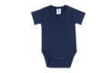 Baby Short Sleeve Bodysuit, Indigo