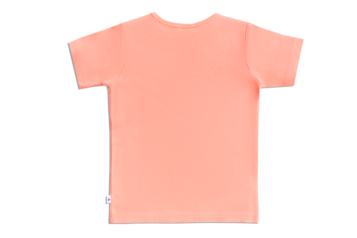 Kids' Short Sleeve Top, Apricot