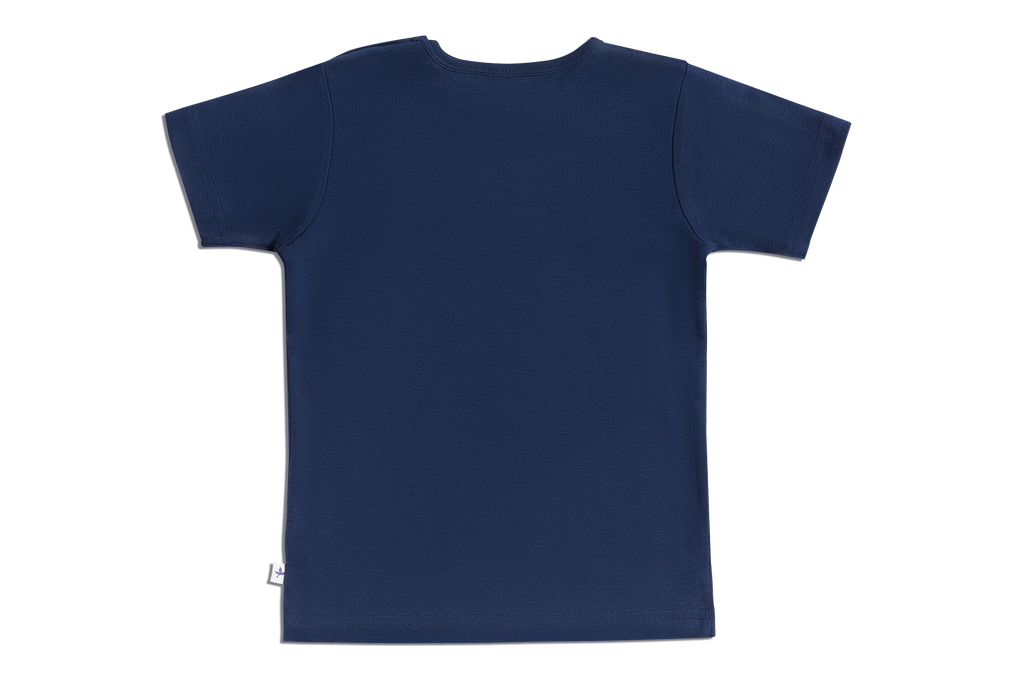 Kids' Short Sleeve Top, Indigo