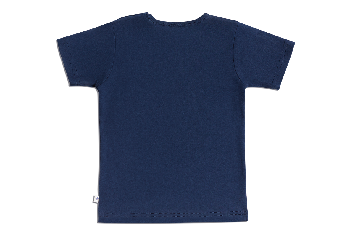 Kids' Short Sleeve Top, Indigo