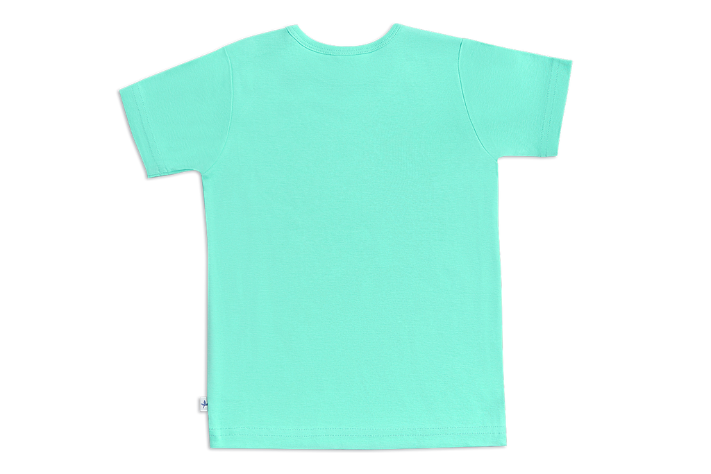 Kids' Short Sleeve Top - Turquoise