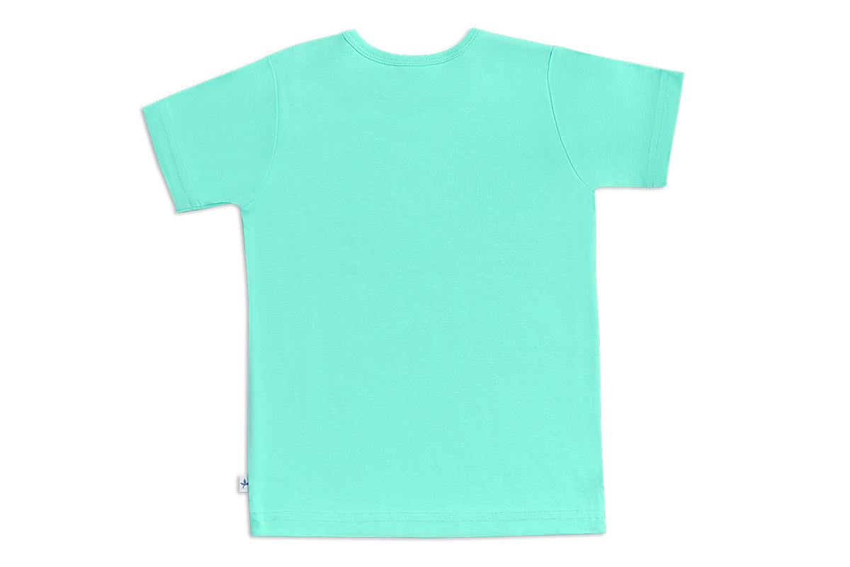 Kids' Short Sleeve Top - Turquoise