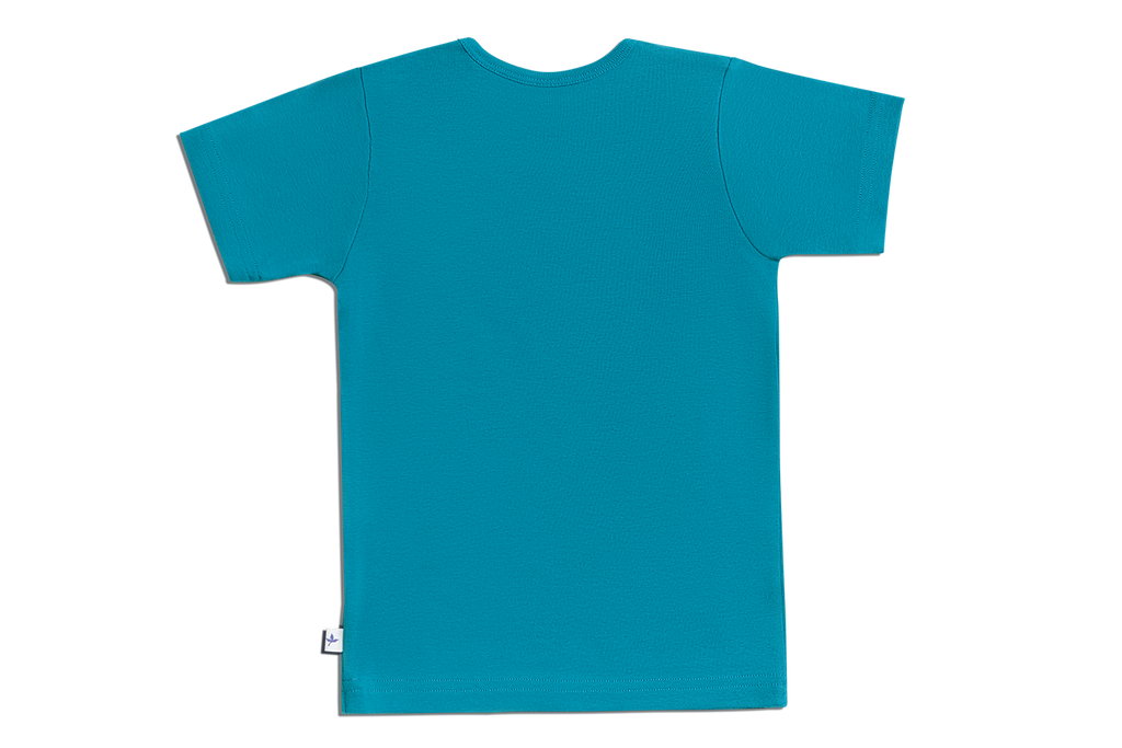 Baby Basic Short Sleeve Top, Seaport