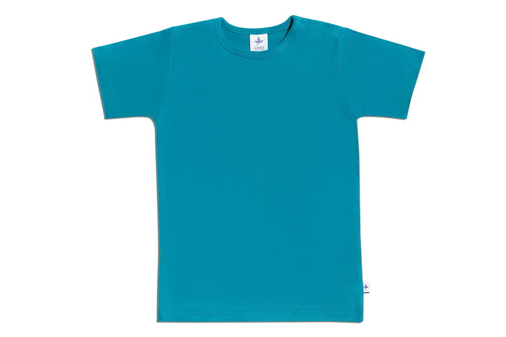 Baby Basic Short Sleeve Top, Seaport