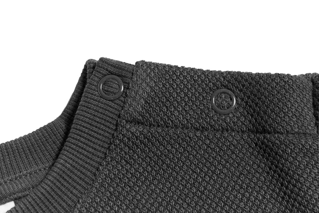 Baby Piqué - Basic Sweatshirt, Anthracite
