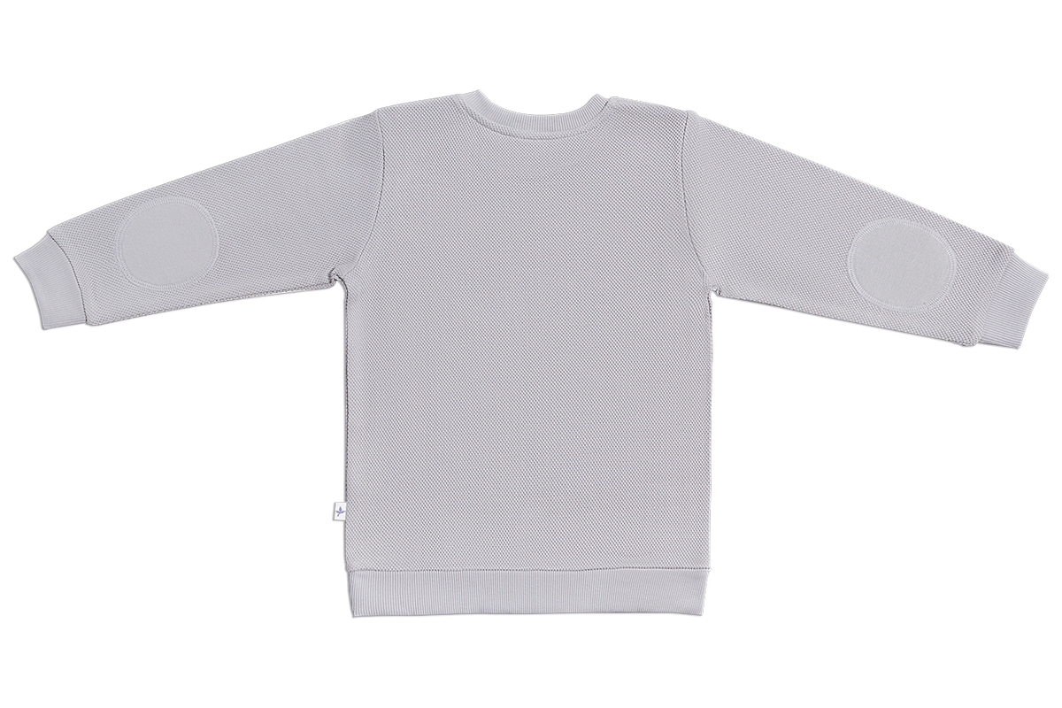 Baby Piqué - Basic Sweatshirt, Grey