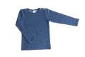 Baby Basic Long Sleeve Top, Indigo/ Natural White