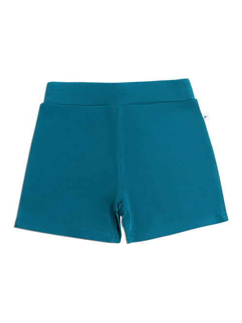 Baby Shorts, Danube Blue — Leela Cotton