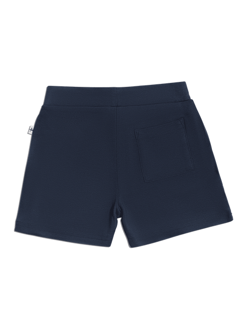 Baby Shorts, Indigo — Leela Cotton, view 2