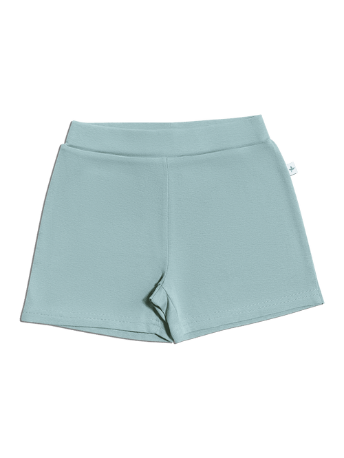 Baby Shorts, Dove Blue — Leela Cotton