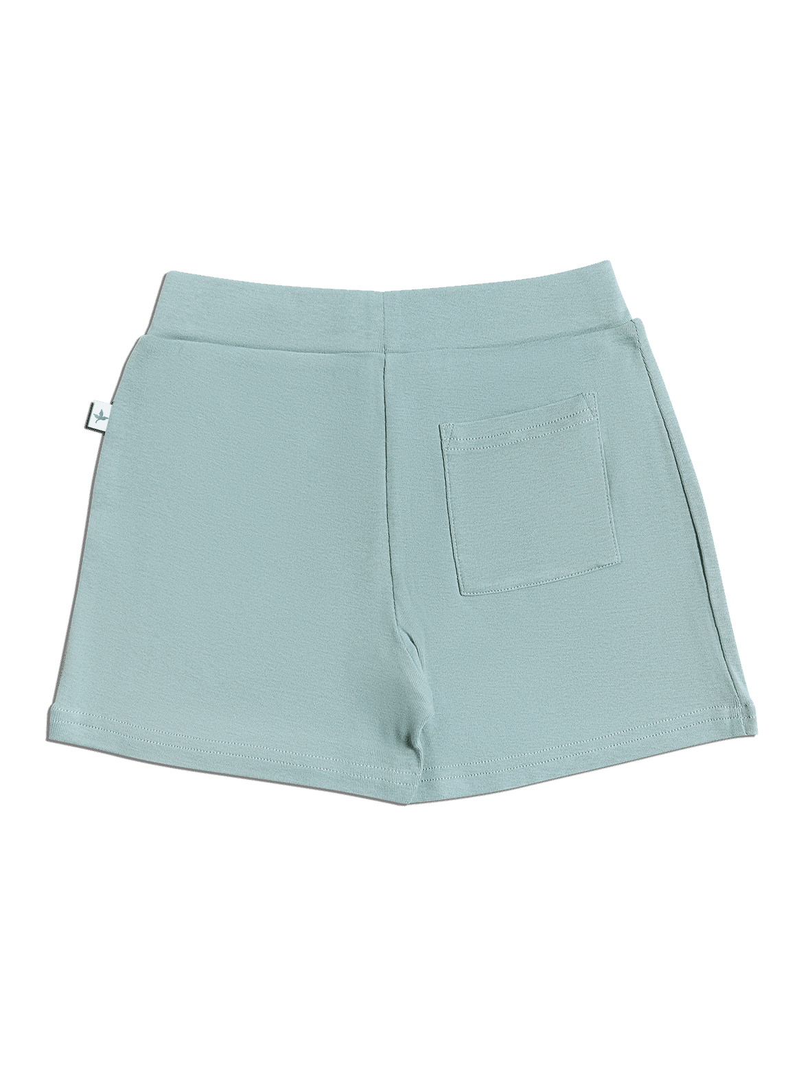 Baby Shorts, Dove Blue — Leela Cotton, view 2