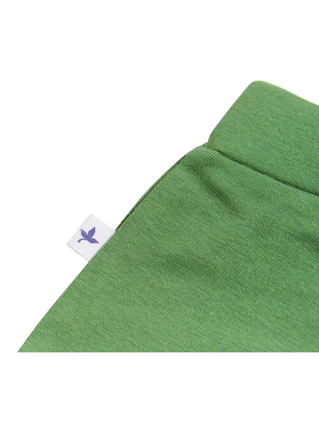 Baby Shorts, Forest Green — Leela Cotton, view 3