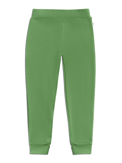 Baby Joggers, Forest Green — Leela Cotton