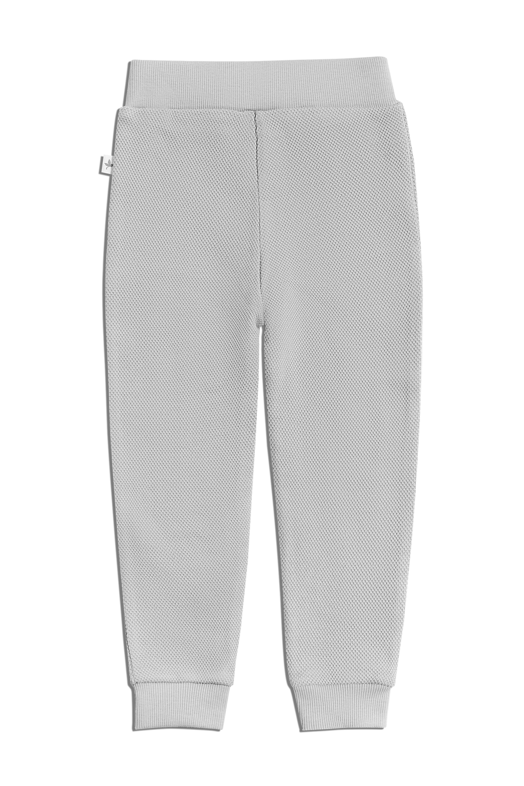 Baby Piqué Trousers, Grey