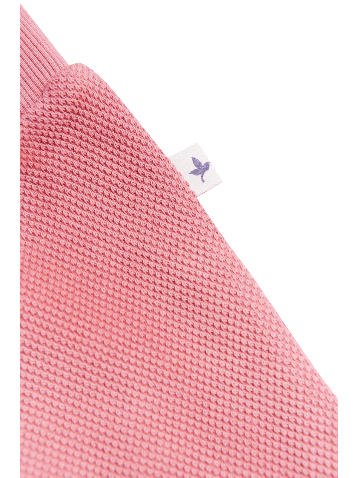 Baby Piqué Trousers, Dusty Pink — Leela Cotton, view 4