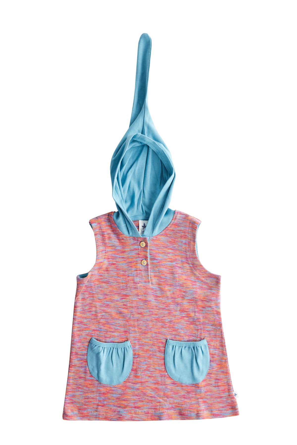 Baby Tunic Dress, Flame
