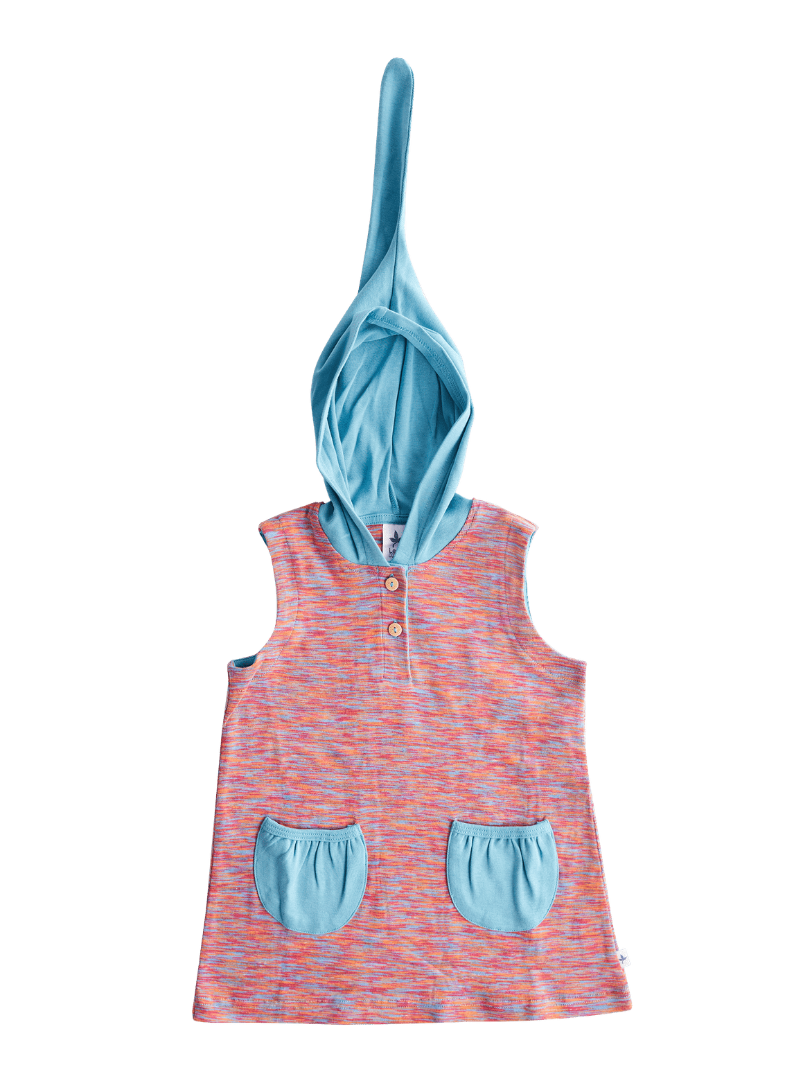 Baby Tunic Dress, Flame