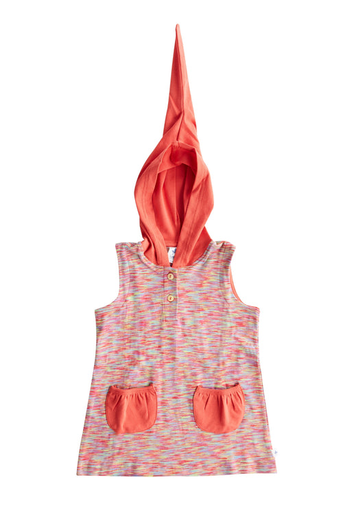 Baby Tunic Dress, Sun — Leela Cotton, view 2