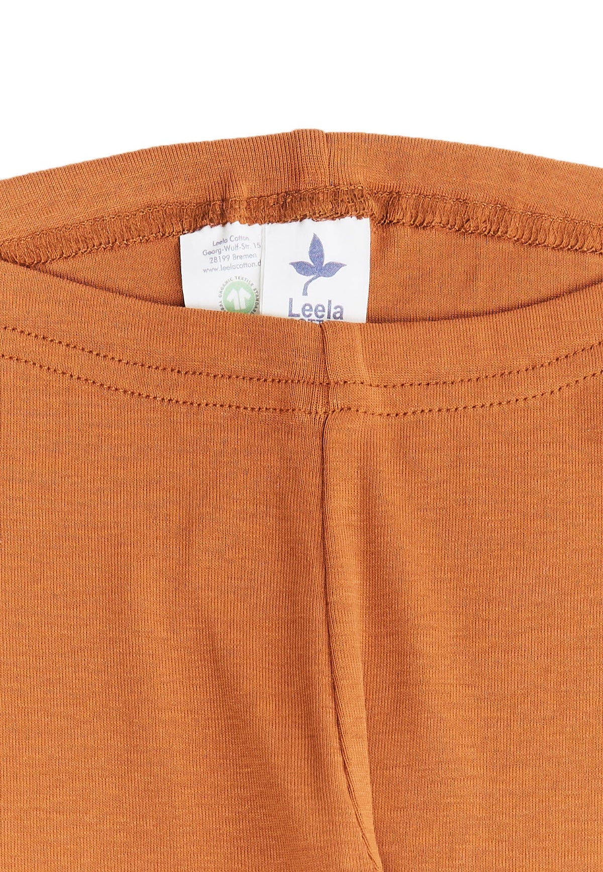 Kids' Leggings, Mocha — Leela Cotton, view 3