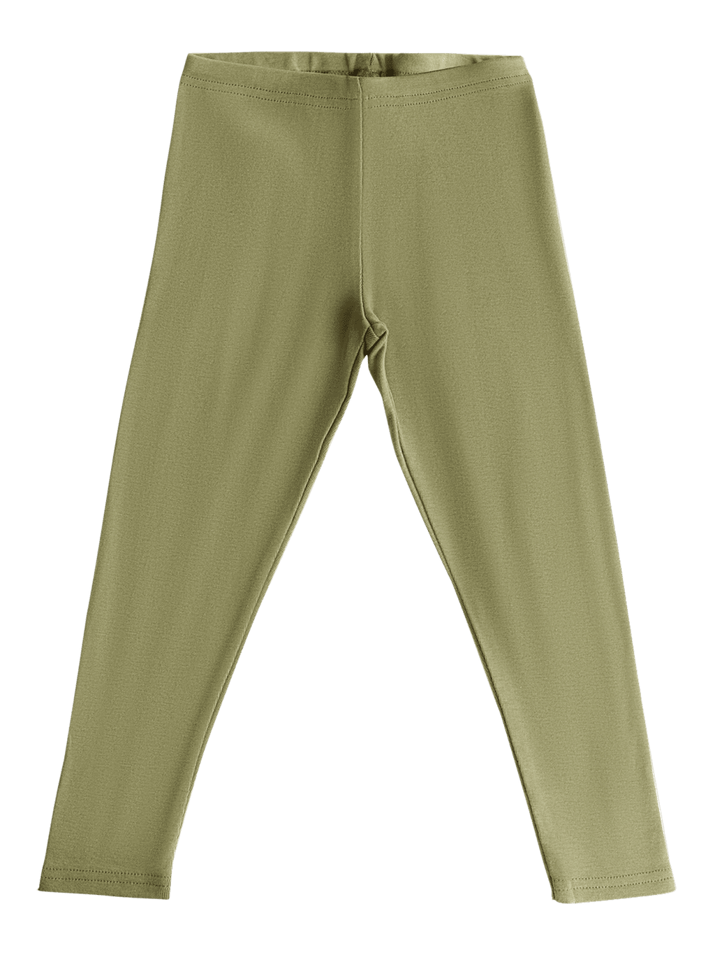 Kids' Leggings, Olive Green