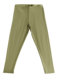 Kids' Leggings, Olive Green