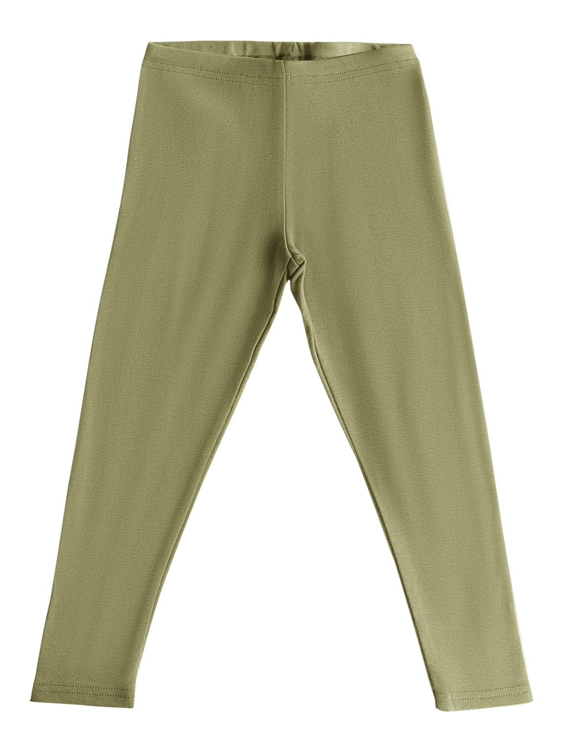 Kids' Leggings, Olive Green — Leela Cotton