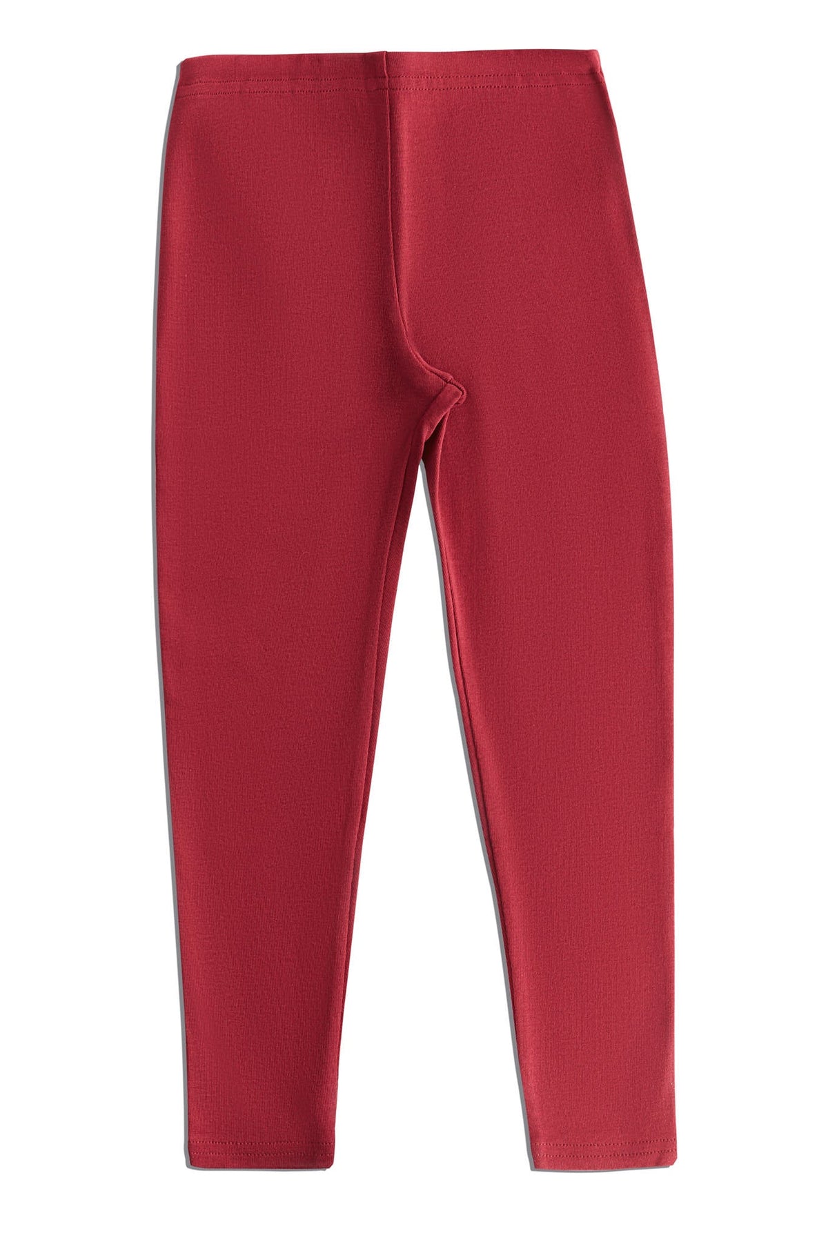 Kids' Leggings, Rose Red — Leela Cotton, view 2
