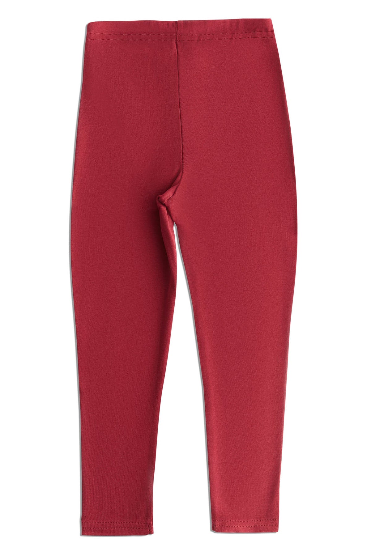 Kids' Leggings, Rose Red — Leela Cotton