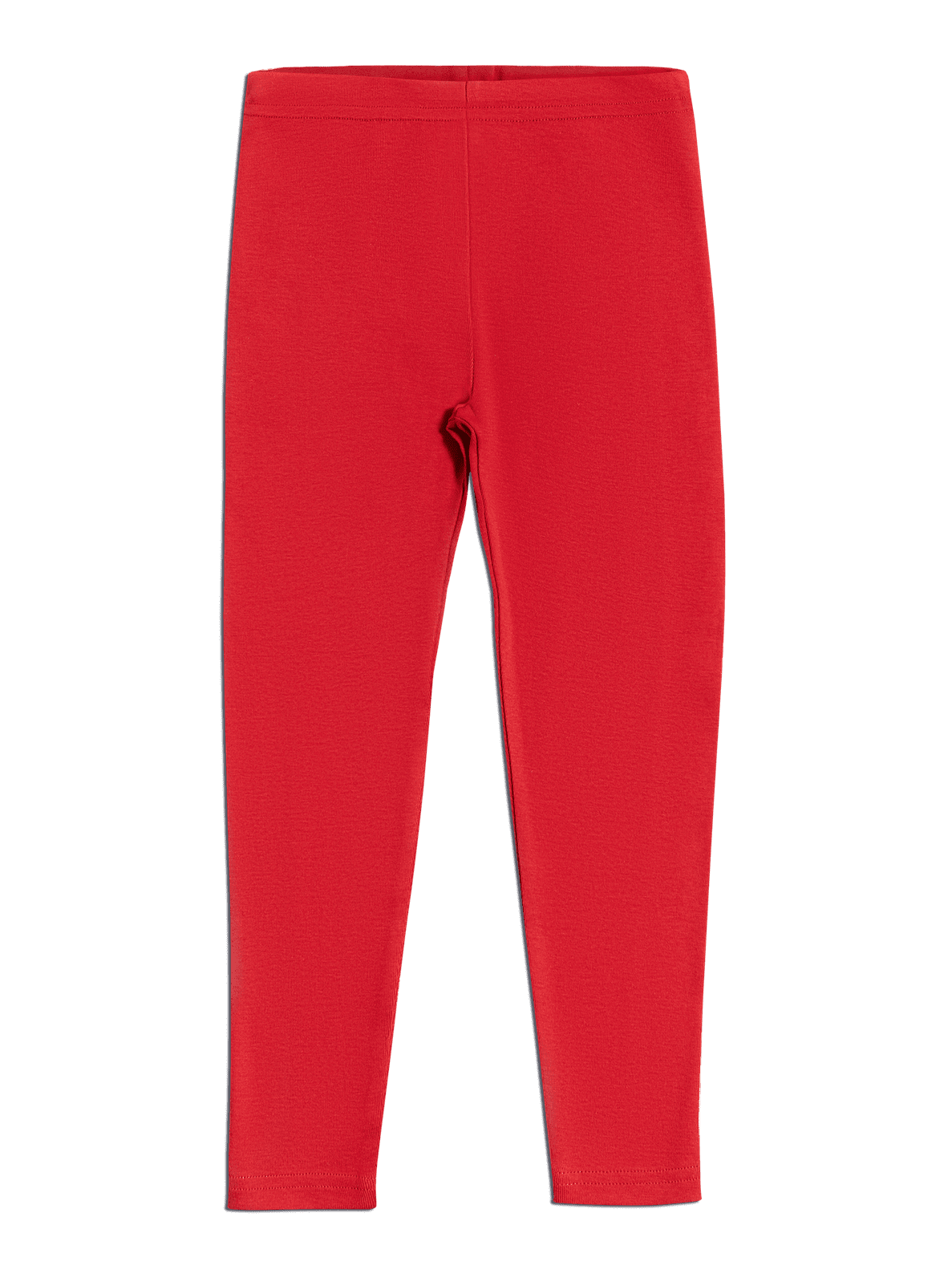 Kids' Leggings, Brick Red — Leela Cotton, view 4