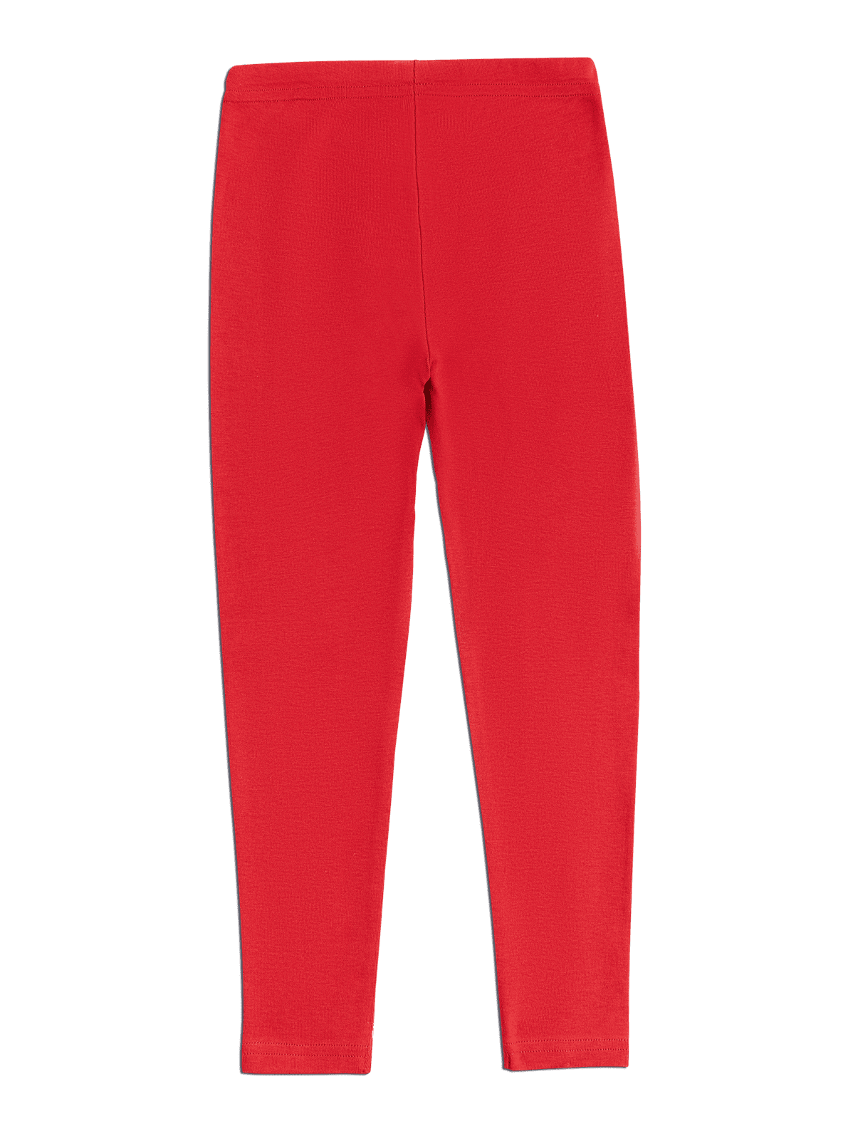 Kids' Leggings, Brick Red — Leela Cotton, view 2