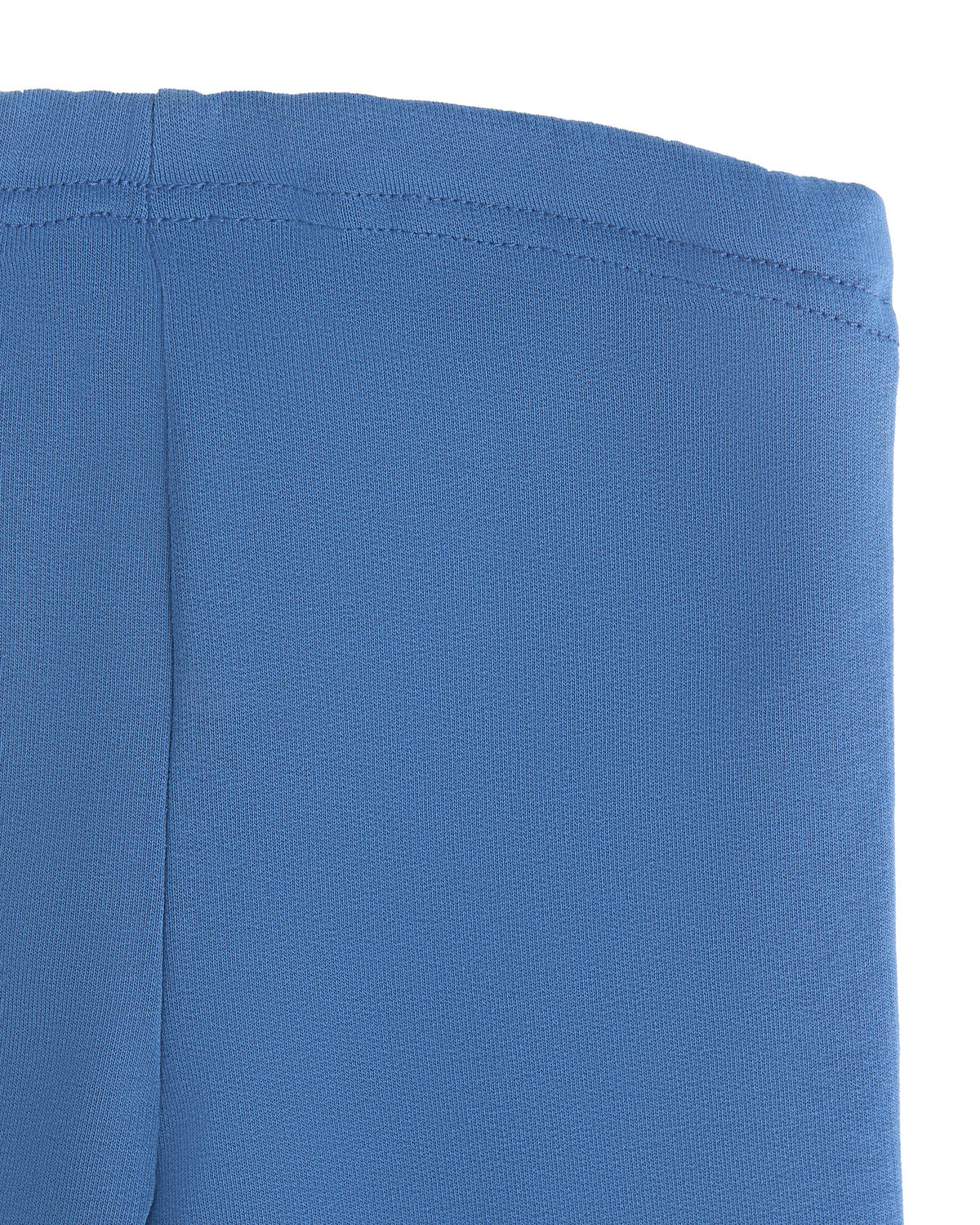 Kids Fleece Leggings, Gentian Blue — Leela Cotton, view 3