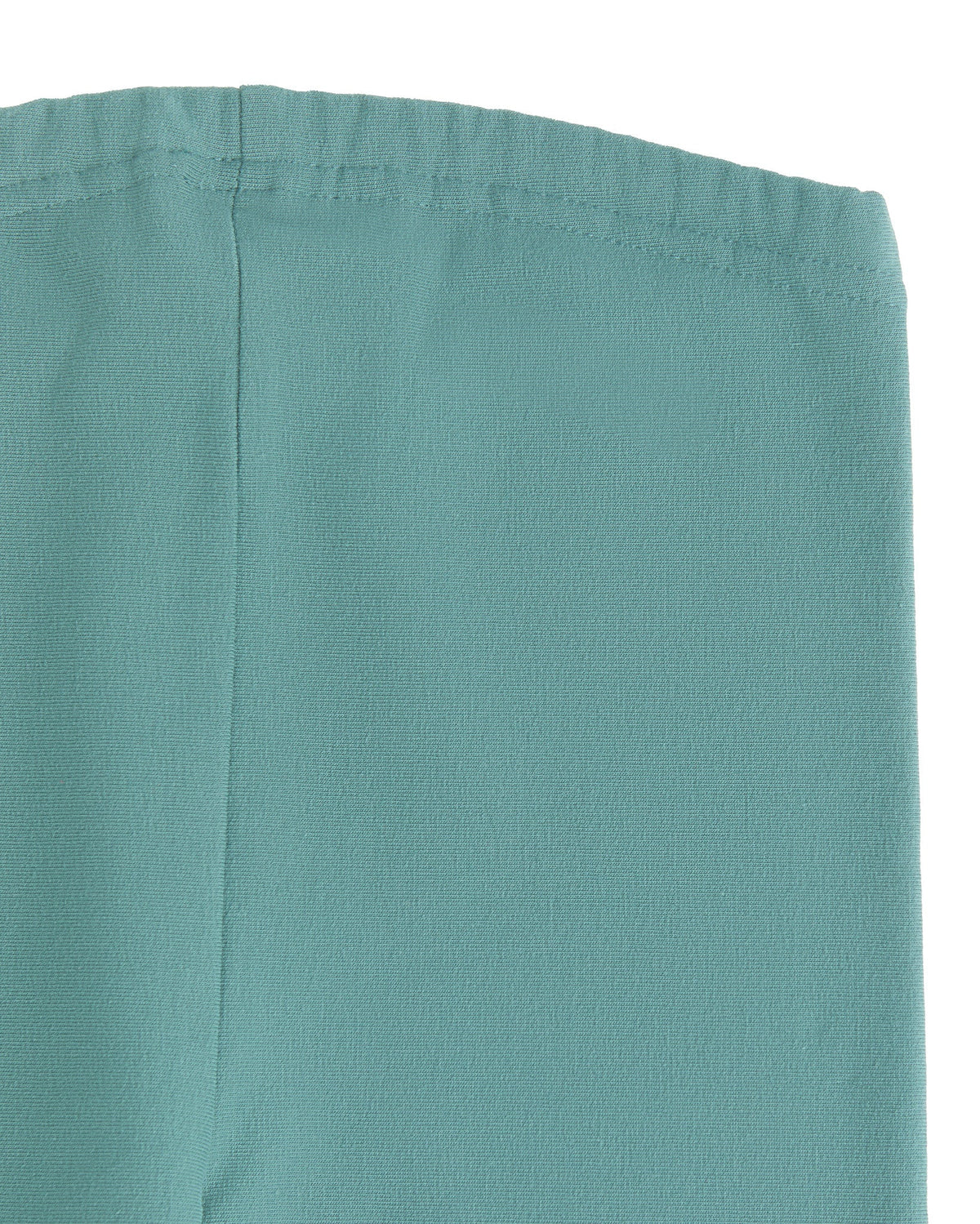 Kids Fleece Leggings, Green Blue — Leela Cotton, view 4