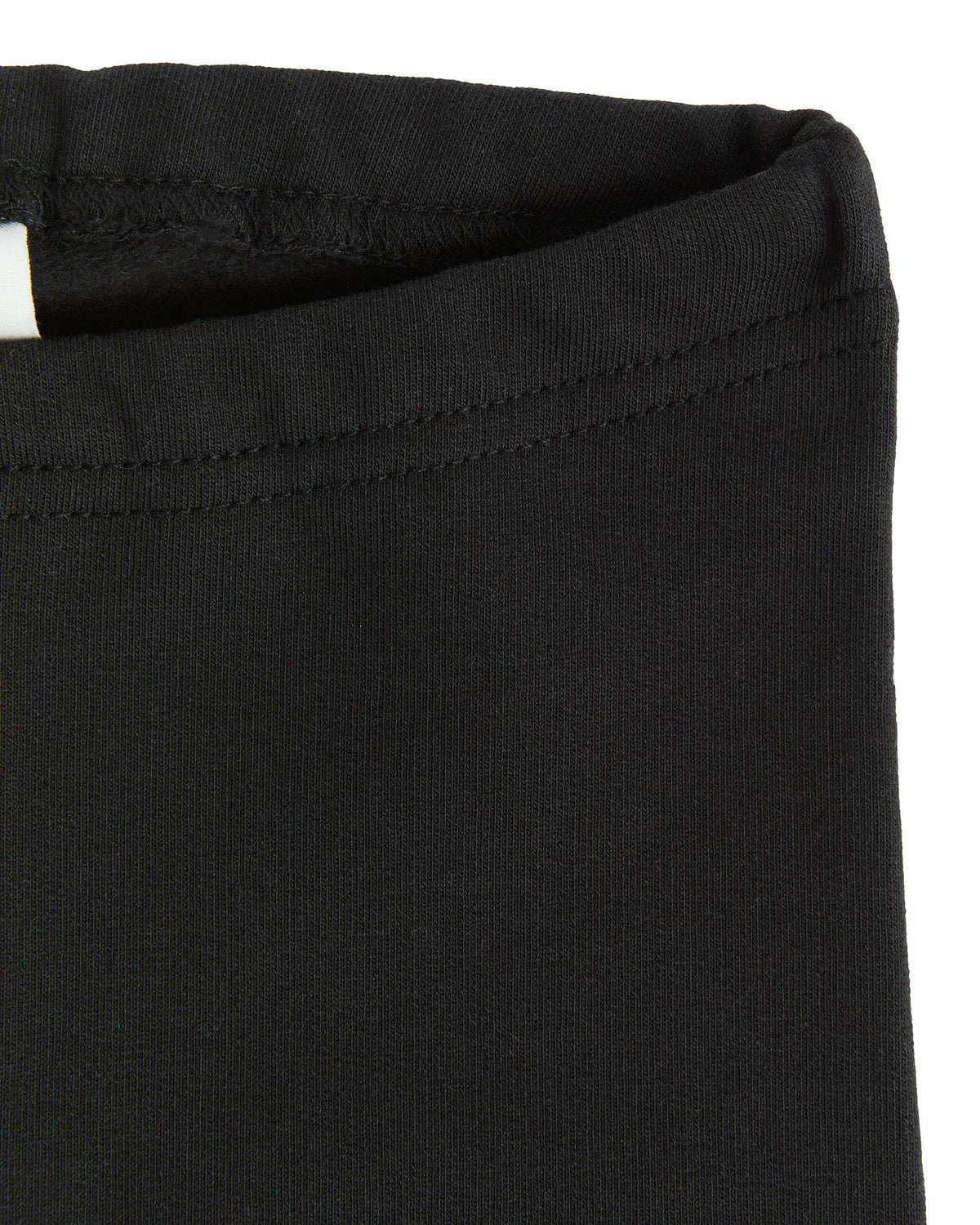 Kids' Fleece Leggings, Black — Leela Cotton, view 4