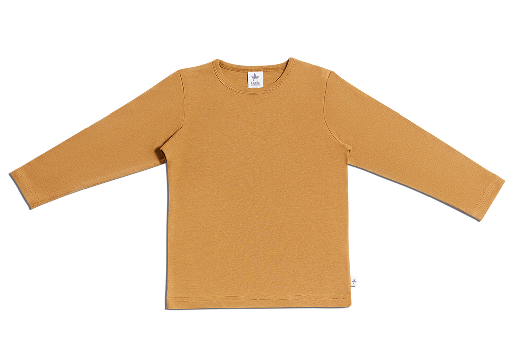 Kids' Long Sleeve Top, Ginger