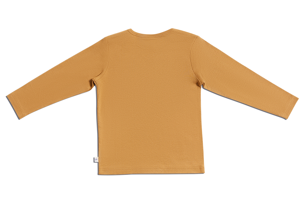 Kids' Long Sleeve Top, Ginger