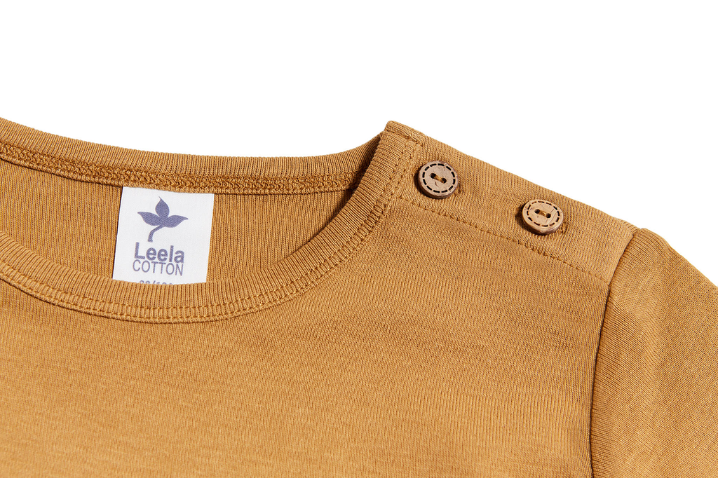 Kids' Long Sleeve Top, Ginger