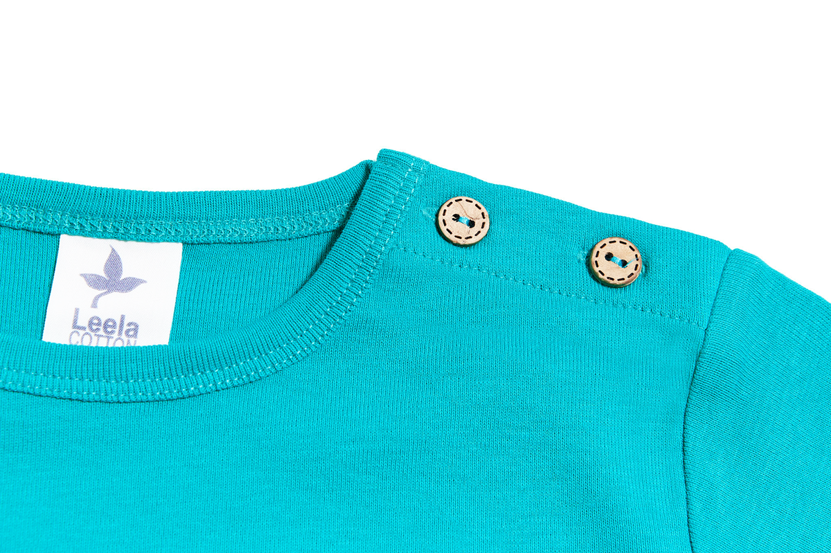 Kids' Long Sleeve Top, Lapis