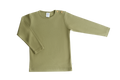 Kids' Long Sleeve Top, Olive Green