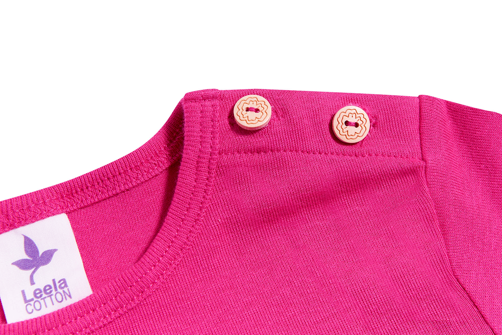 Kids' Long Sleeve Top, Pink