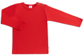 Baby Basic Long Sleeve Top, Brick Red