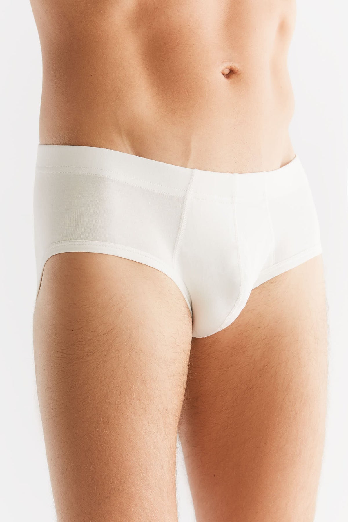 Men's Brief, Natural White — Albero Natur, view 2