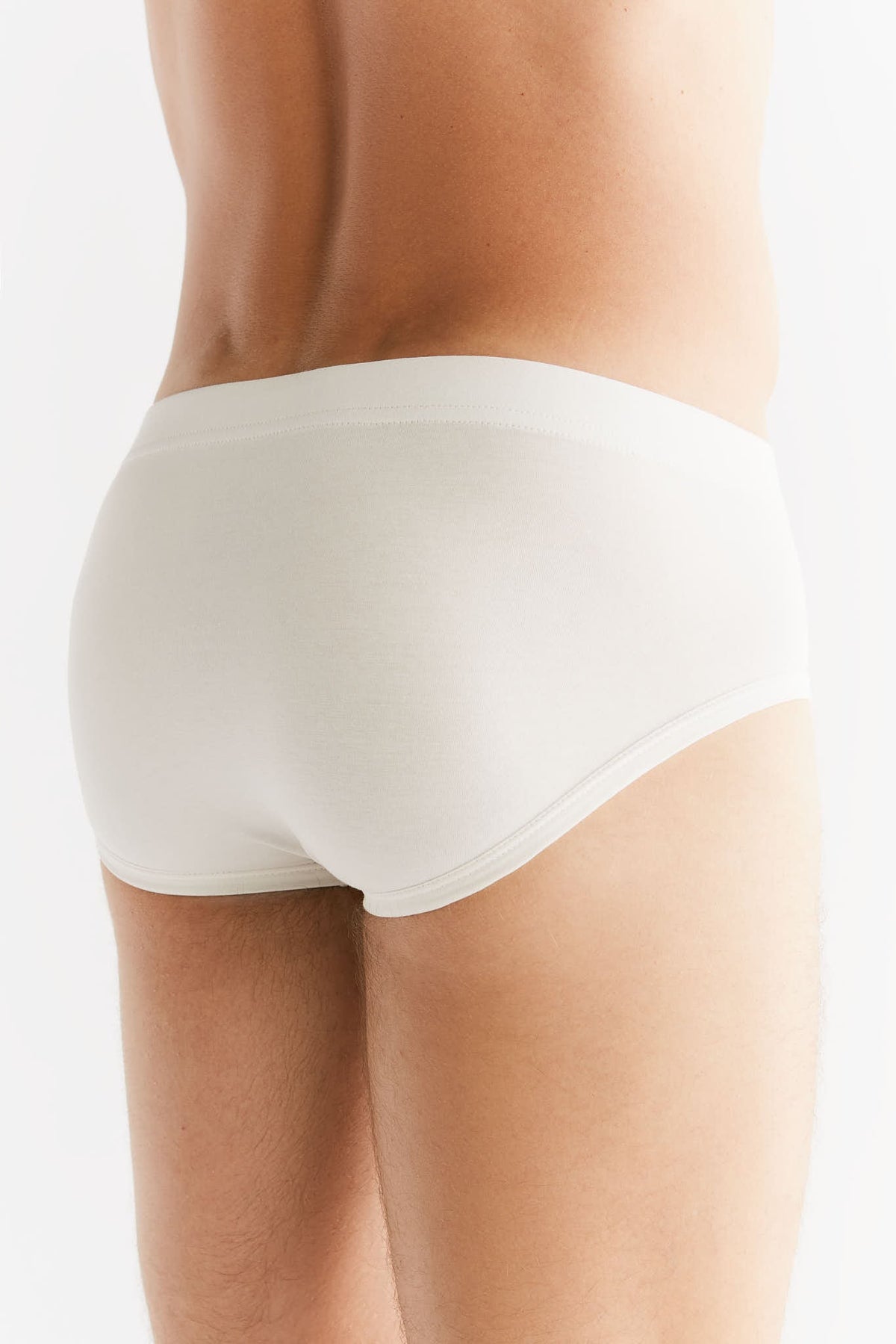 Men's Brief, Natural White — Albero Natur, view 3
