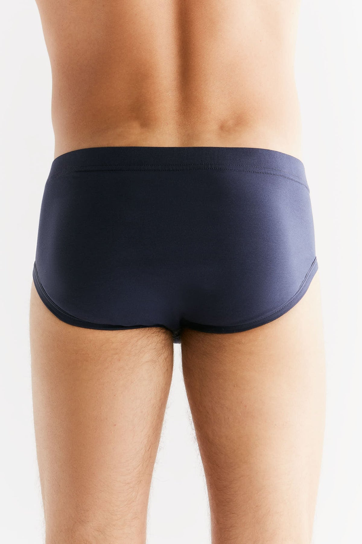 Men's Brief, Navy — Albero Natur, view 2