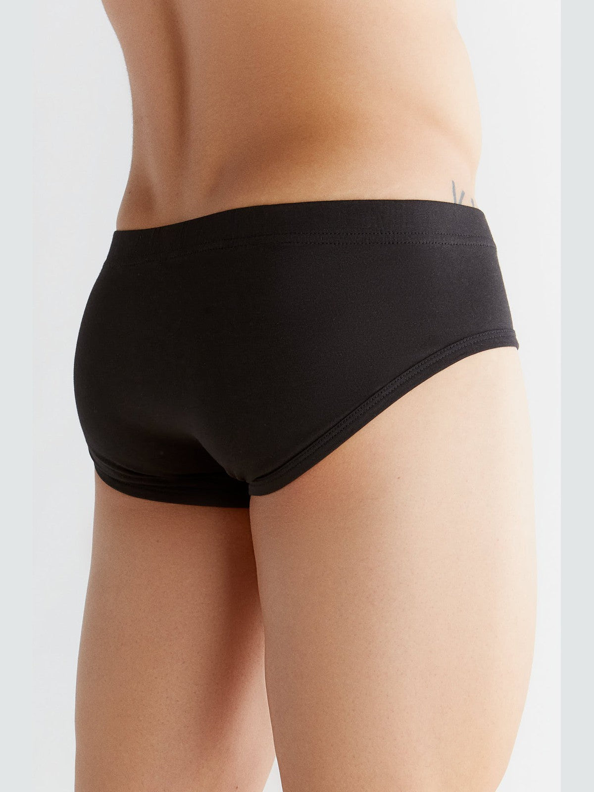 Men's Brief, Black — Albero Natur, view 2