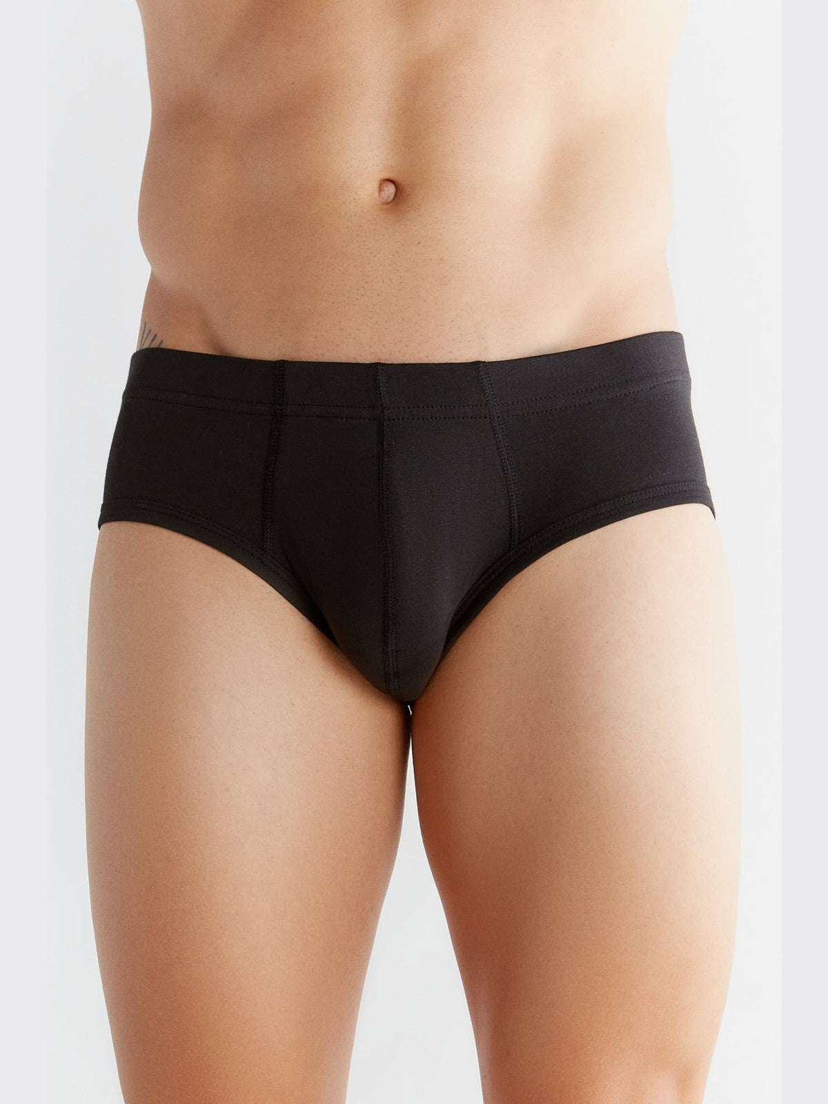 Men's Brief, Black — Albero Natur