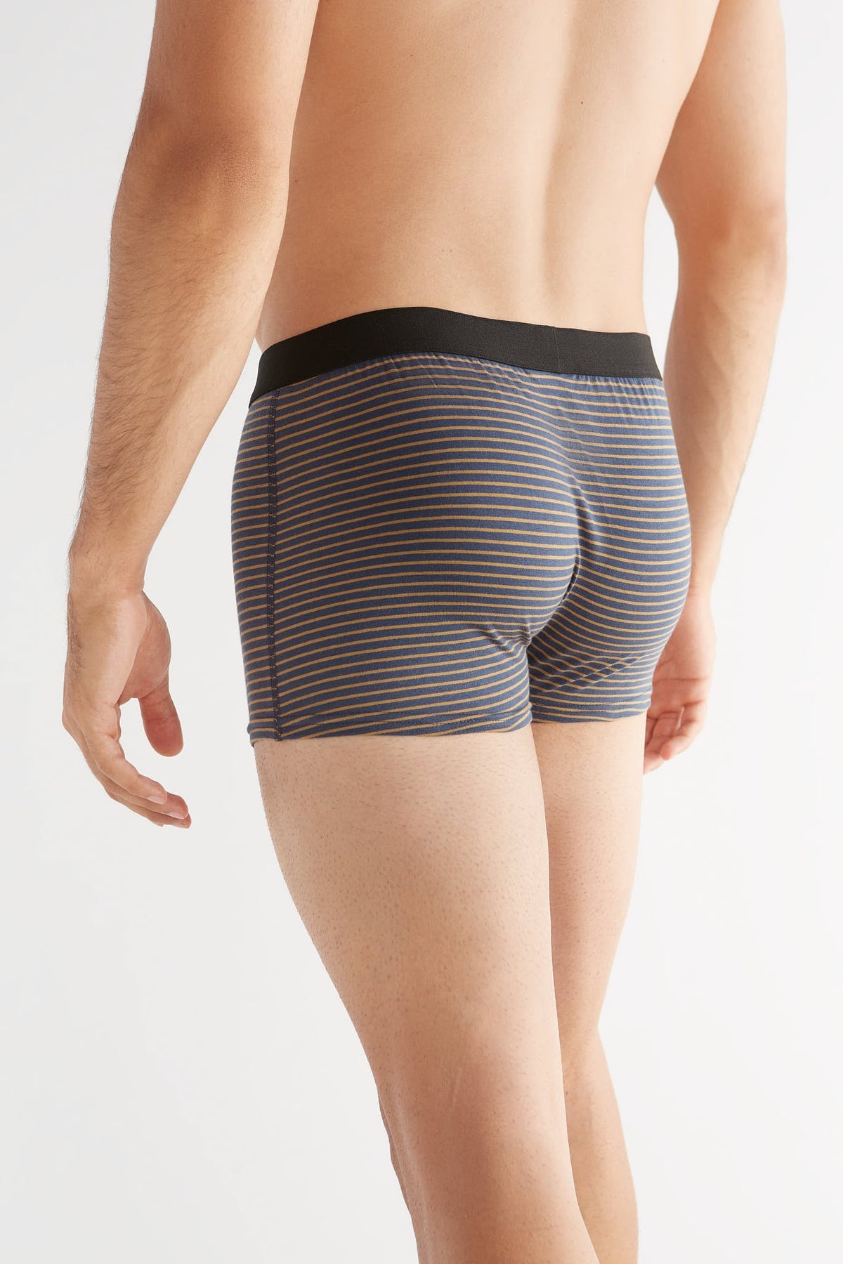 Men's Trunks, Indigo-Ginger — Albero Natur, view 3